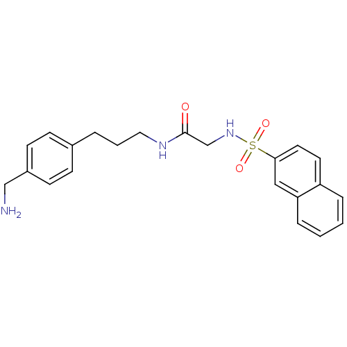 Chemical structure of BindingDB Monomer ID 50184501