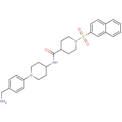 Chemical structure of BindingDB Monomer ID 50184502