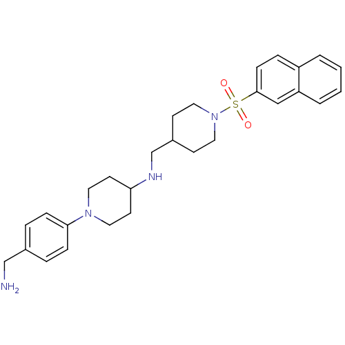 Chemical structure of BindingDB Monomer ID 50184509