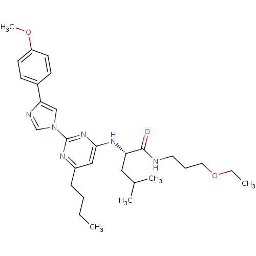 Chemical structure of BindingDB Monomer ID 50184521