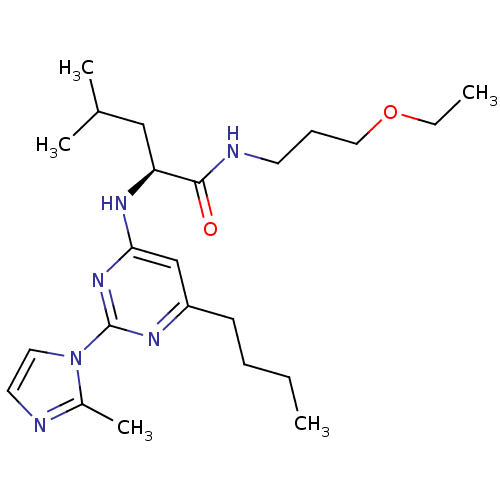 Chemical structure of BindingDB Monomer ID 50184522