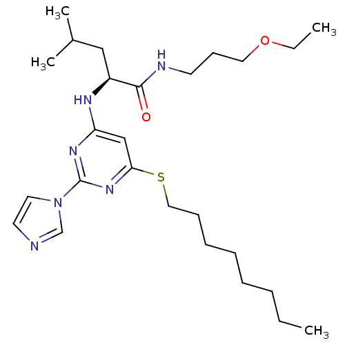 Chemical structure of BindingDB Monomer ID 50184524