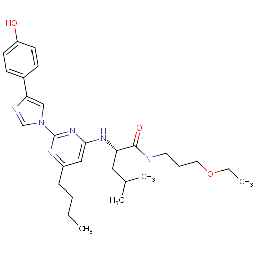 Chemical structure of BindingDB Monomer ID 50184527