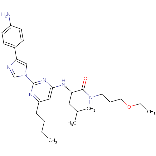 Chemical structure of BindingDB Monomer ID 50184528