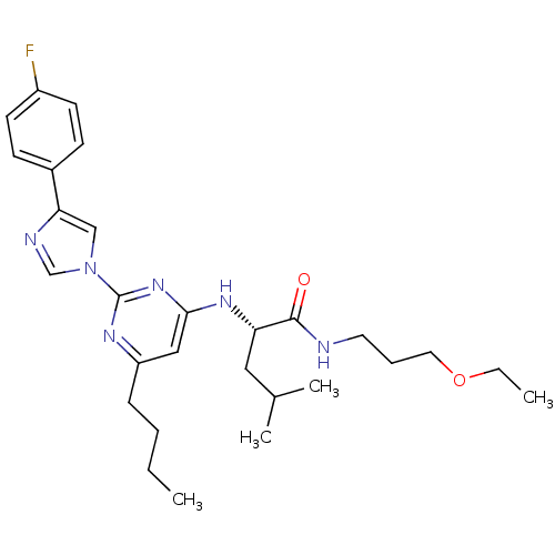 Chemical structure of BindingDB Monomer ID 50184536