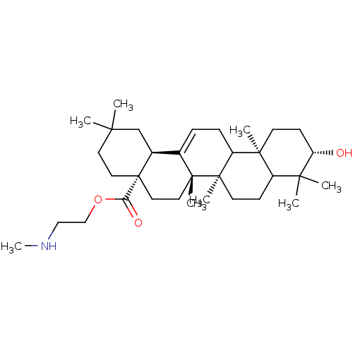 Chemical structure of BindingDB Monomer ID 50184607