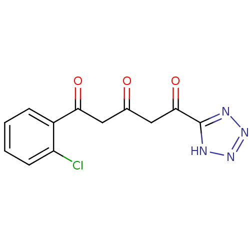 Chemical structure of BindingDB Monomer ID 50184627