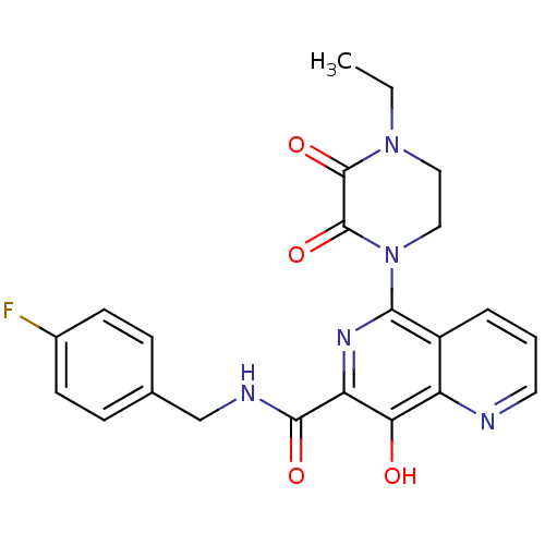 Chemical structure of BindingDB Monomer ID 50184681