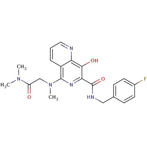 Chemical structure of BindingDB Monomer ID 50184684