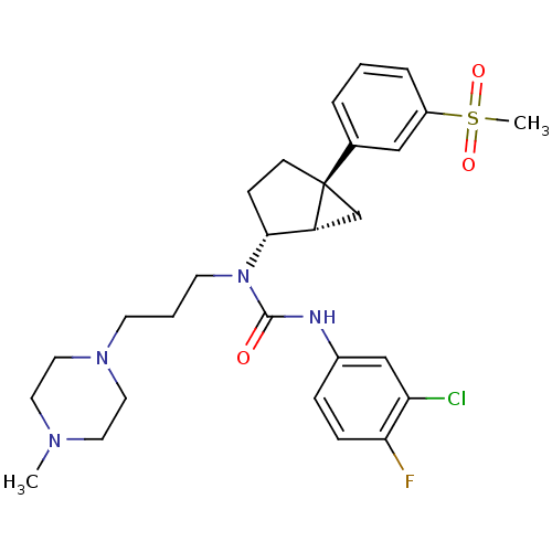 Chemical structure of BindingDB Monomer ID 50184945