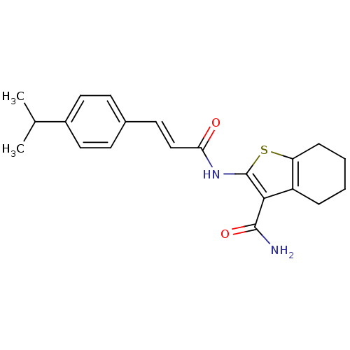 Chemical structure of BindingDB Monomer ID 50185075