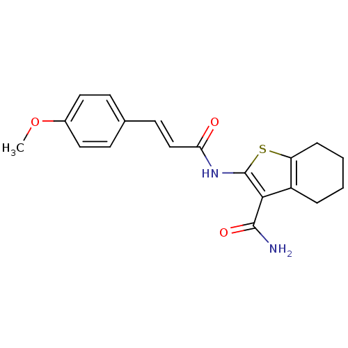 Chemical structure of BindingDB Monomer ID 50185079