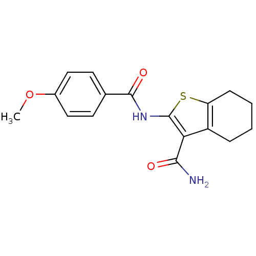 Chemical structure of BindingDB Monomer ID 50185104