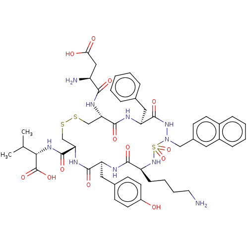 Chemical structure of BindingDB Monomer ID 50185136