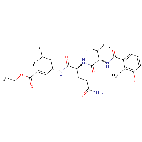 Chemical structure of BindingDB Monomer ID 50185156