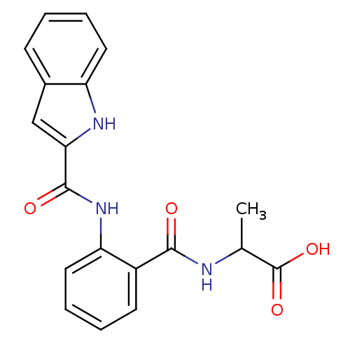 Chemical structure of BindingDB Monomer ID 50185259