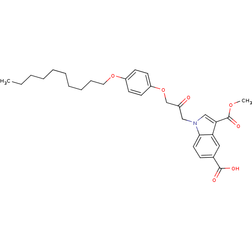 Chemical structure of BindingDB Monomer ID 50185354