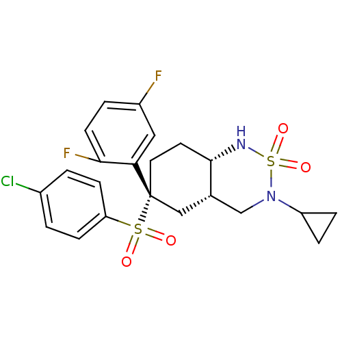Chemical structure of BindingDB Monomer ID 50185407