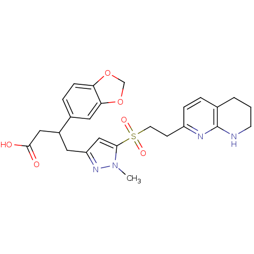 Chemical structure of BindingDB Monomer ID 50185456