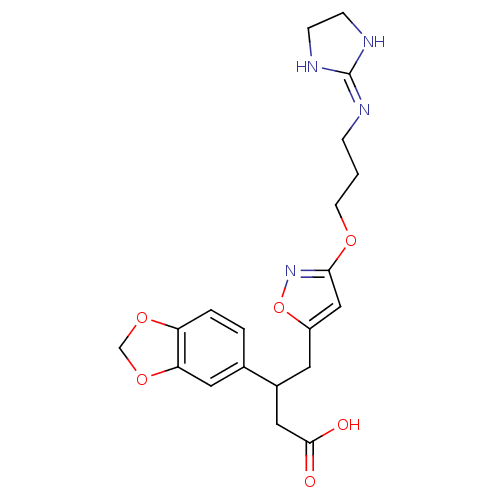 Chemical structure of BindingDB Monomer ID 50185459