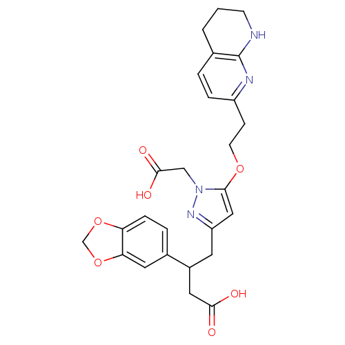 Chemical structure of BindingDB Monomer ID 50185460
