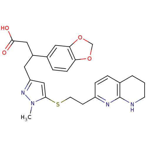 Chemical structure of BindingDB Monomer ID 50185462