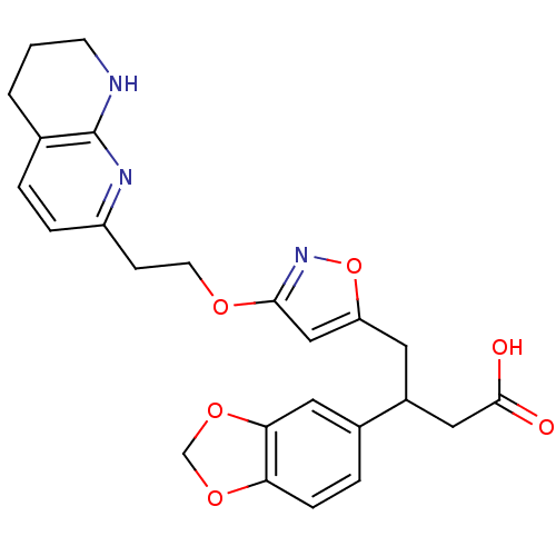 Chemical structure of BindingDB Monomer ID 50185464