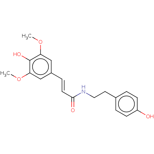 Chemical structure of BindingDB Monomer ID 50185484