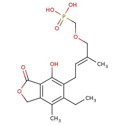 Chemical structure of BindingDB Monomer ID 50185592
