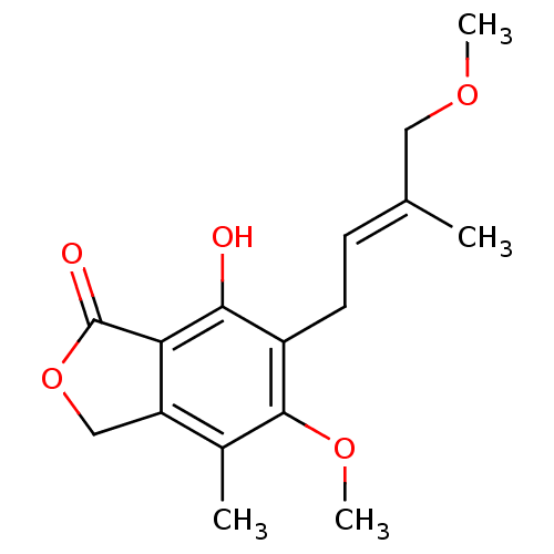 Chemical structure of BindingDB Monomer ID 50185594