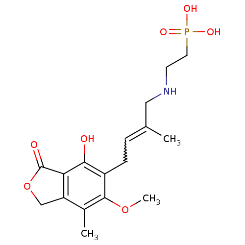 Chemical structure of BindingDB Monomer ID 50185602