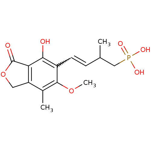 Chemical structure of BindingDB Monomer ID 50185603
