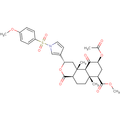 Chemical structure of BindingDB Monomer ID 50185616
