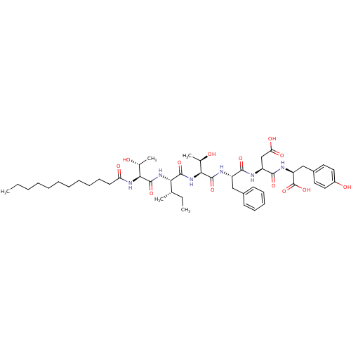 Chemical structure of BindingDB Monomer ID 50185618