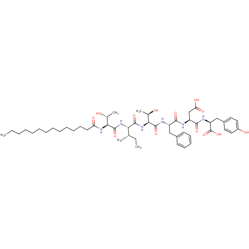 Chemical structure of BindingDB Monomer ID 50185624