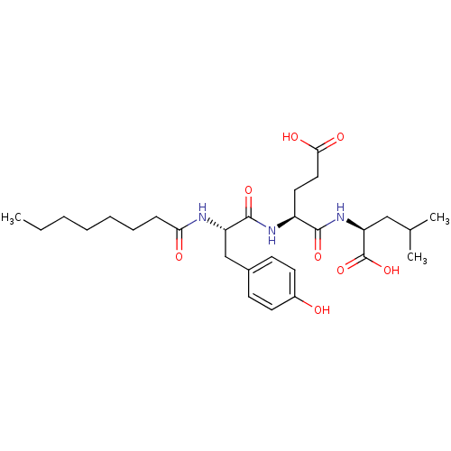 Chemical structure of BindingDB Monomer ID 50185627