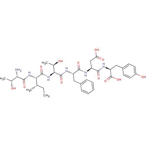 Chemical structure of BindingDB Monomer ID 50185634