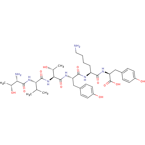 Chemical structure of BindingDB Monomer ID 50185635