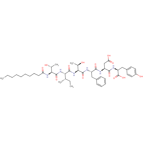 Chemical structure of BindingDB Monomer ID 50185642