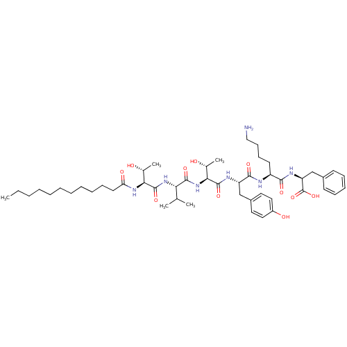 Chemical structure of BindingDB Monomer ID 50185644