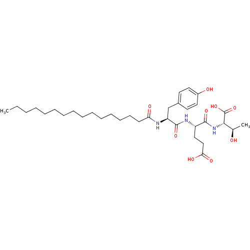 Chemical structure of BindingDB Monomer ID 50185650