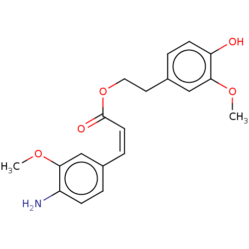 Chemical structure of BindingDB Monomer ID 50185665