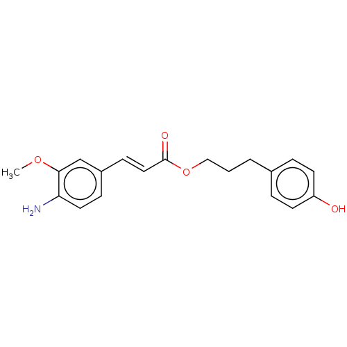 Chemical structure of BindingDB Monomer ID 50185684