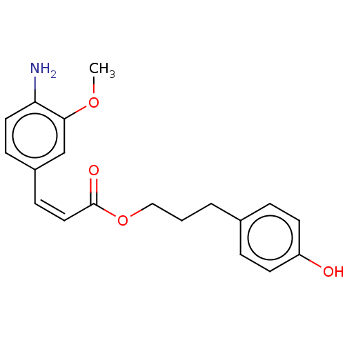 Chemical structure of BindingDB Monomer ID 50185685
