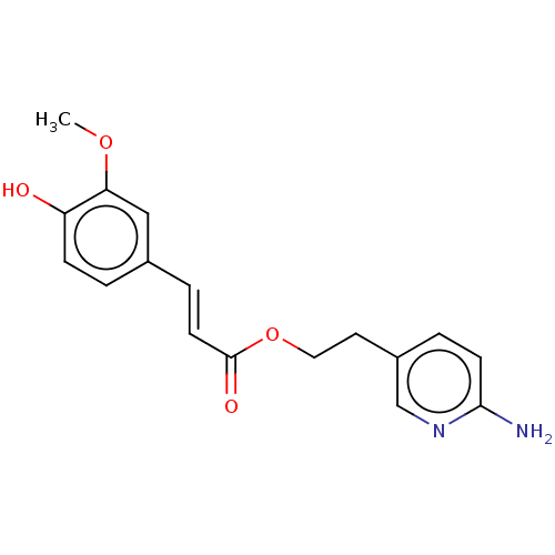 Chemical structure of BindingDB Monomer ID 50185694
