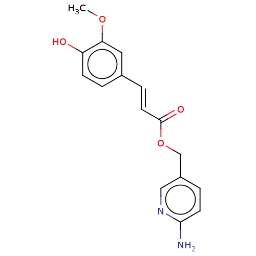 Chemical structure of BindingDB Monomer ID 50185695