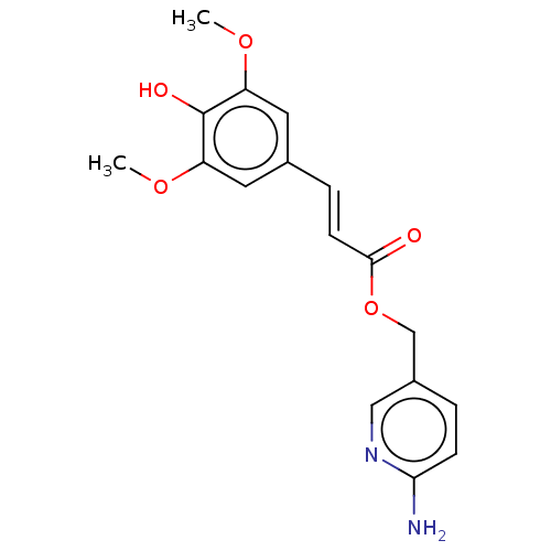 Chemical structure of BindingDB Monomer ID 50185696