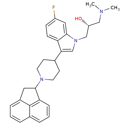 Chemical structure of BindingDB Monomer ID 50185788