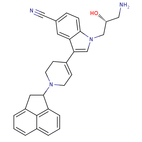 Chemical structure of BindingDB Monomer ID 50185797
