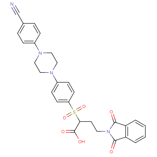Chemical structure of BindingDB Monomer ID 50185873